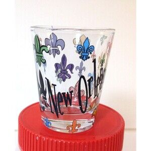Vintage New Orleans Souvenir Shot Glass